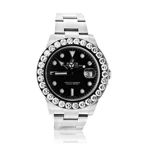 rolex explorer ii diamond bezel.